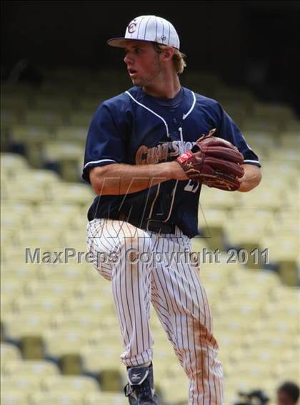 Thumbnail 2 in Chatsworth vs. San Fernando (CIF LACS D1 Final) photogallery.