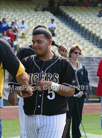 Thumbnail 1 in Chatsworth vs. San Fernando (CIF LACS D1 Final) photogallery.