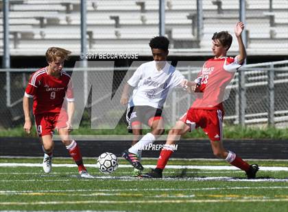 Thumbnail 3 in Charlotte Catholic vs. Ardrey Kell photogallery.