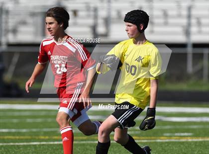 Thumbnail 3 in Charlotte Catholic vs. Ardrey Kell photogallery.