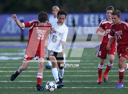 Thumbnail 3 in Charlotte Catholic vs. Ardrey Kell photogallery.
