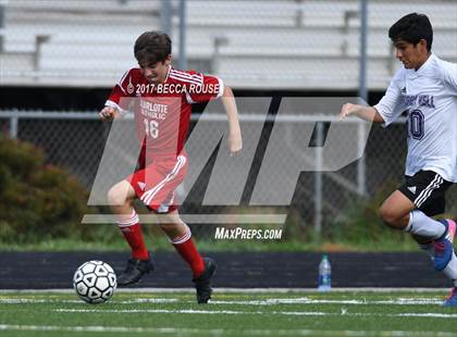 Thumbnail 1 in Charlotte Catholic vs. Ardrey Kell photogallery.