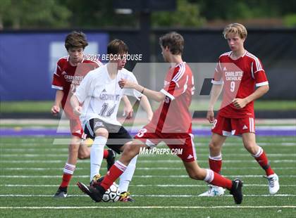 Thumbnail 3 in Charlotte Catholic vs. Ardrey Kell photogallery.