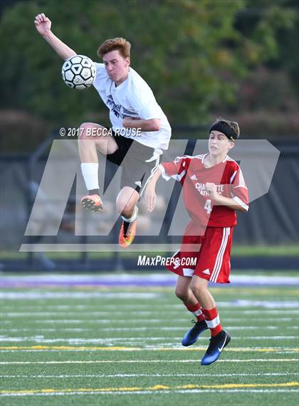 Thumbnail 3 in Charlotte Catholic vs. Ardrey Kell photogallery.