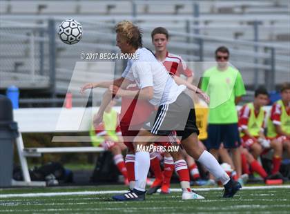 Thumbnail 2 in Charlotte Catholic vs. Ardrey Kell photogallery.