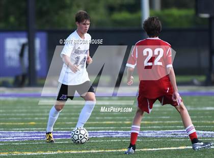 Thumbnail 2 in Charlotte Catholic vs. Ardrey Kell photogallery.
