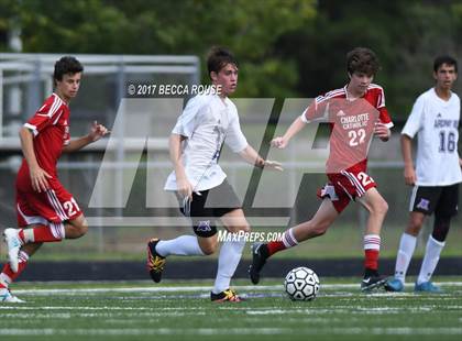 Thumbnail 2 in Charlotte Catholic vs. Ardrey Kell photogallery.