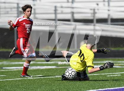 Thumbnail 1 in Charlotte Catholic vs. Ardrey Kell photogallery.