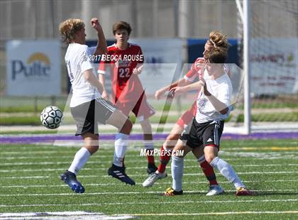 Thumbnail 1 in Charlotte Catholic vs. Ardrey Kell photogallery.