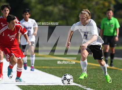 Thumbnail 2 in Charlotte Catholic vs. Ardrey Kell photogallery.