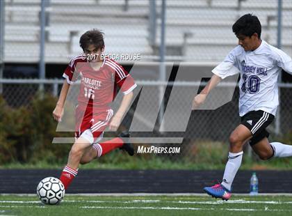 Thumbnail 2 in Charlotte Catholic vs. Ardrey Kell photogallery.