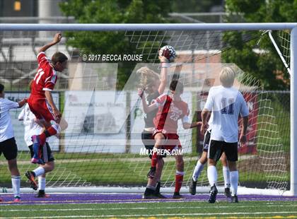 Thumbnail 2 in Charlotte Catholic vs. Ardrey Kell photogallery.