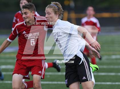 Thumbnail 1 in Charlotte Catholic vs. Ardrey Kell photogallery.