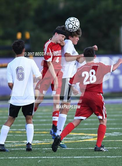 Thumbnail 2 in Charlotte Catholic vs. Ardrey Kell photogallery.