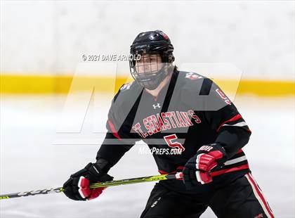 Thumbnail 2 in Milton Academy @ St. Sebastian's School (Scrimmage) photogallery.