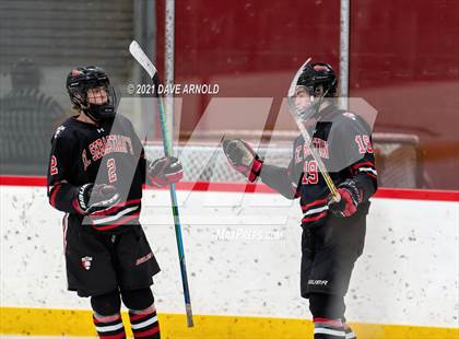 Thumbnail 3 in Milton Academy @ St. Sebastian's School (Scrimmage) photogallery.