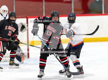 Thumbnail 2 in Milton Academy @ St. Sebastian's School (Scrimmage) photogallery.
