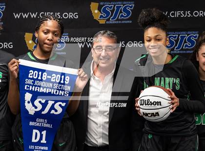 Thumbnail 1 in St. Mary's vs. Bear Creek (CIF SJS D1 Final) photogallery.