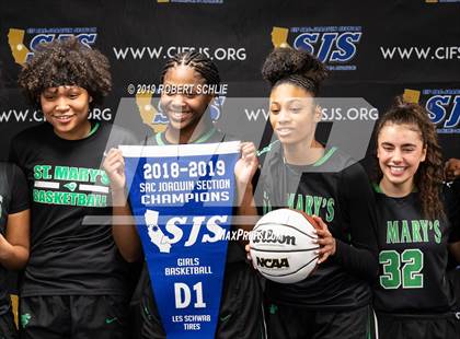 Thumbnail 2 in St. Mary's vs. Bear Creek (CIF SJS D1 Final) photogallery.