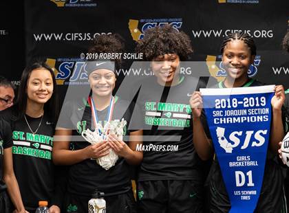Thumbnail 3 in St. Mary's vs. Bear Creek (CIF SJS D1 Final) photogallery.