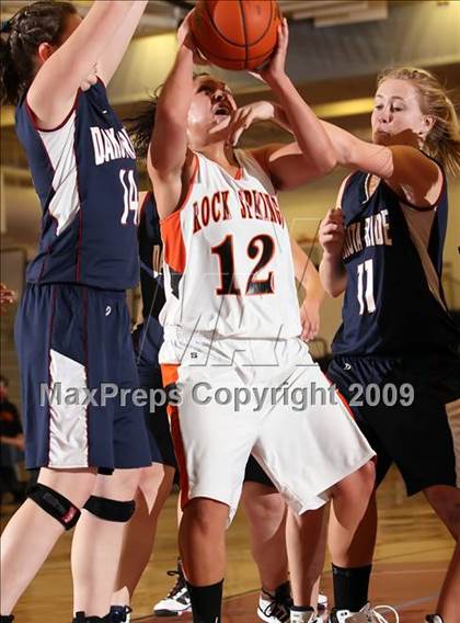 Thumbnail 2 in Dakota Ridge vs Rock Springs (2009 McDonald Classic) photogallery.