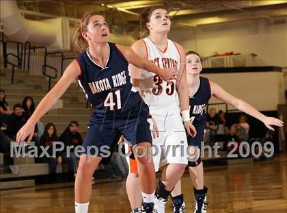 Thumbnail 2 in Dakota Ridge vs Rock Springs (2009 McDonald Classic) photogallery.