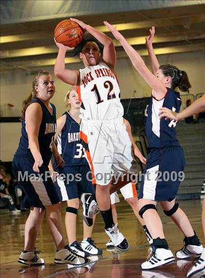 Thumbnail 2 in Dakota Ridge vs Rock Springs (2009 McDonald Classic) photogallery.
