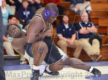 Thumbnail 1 in Holly Springs vs. Millbrook (NCHSAA 4A Dual Team 1st Round) photogallery.