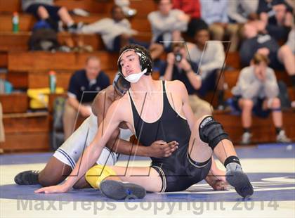 Thumbnail 3 in Holly Springs vs. Millbrook (NCHSAA 4A Dual Team 1st Round) photogallery.