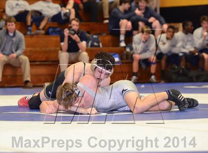 Thumbnail 3 in Holly Springs vs. Millbrook (NCHSAA 4A Dual Team 1st Round) photogallery.