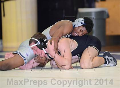Thumbnail 1 in Holly Springs vs. Millbrook (NCHSAA 4A Dual Team 1st Round) photogallery.
