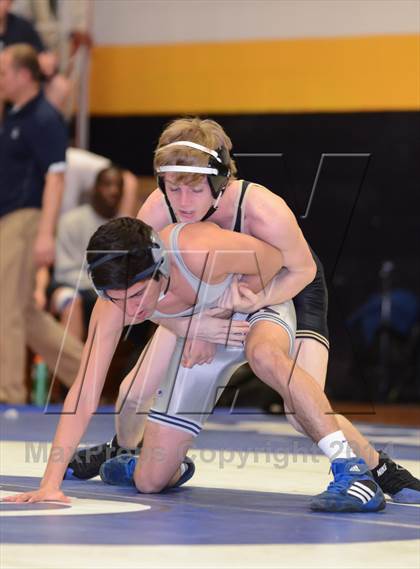 Thumbnail 3 in Holly Springs vs. Millbrook (NCHSAA 4A Dual Team 1st Round) photogallery.