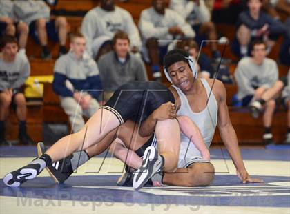 Thumbnail 3 in Holly Springs vs. Millbrook (NCHSAA 4A Dual Team 1st Round) photogallery.