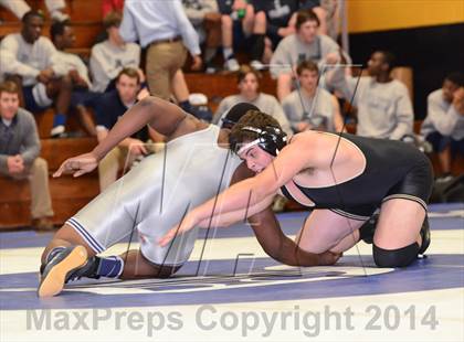 Thumbnail 1 in Holly Springs vs. Millbrook (NCHSAA 4A Dual Team 1st Round) photogallery.