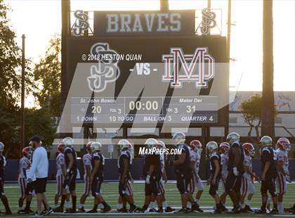 Thumbnail 2 in JV: Mater Dei @ St. John Bosco photogallery.