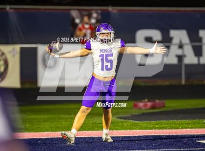 Thumbnail 2 in Monroe Area vs. Sandy Creek (GHSA Class 3A Round 2) photogallery.