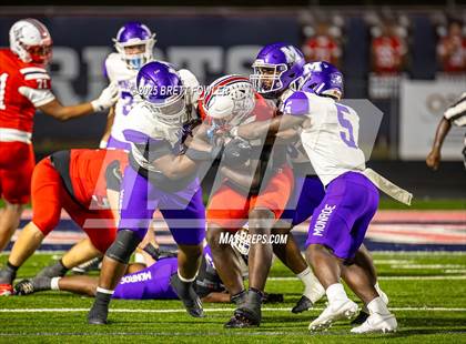 Thumbnail 1 in Monroe Area vs. Sandy Creek (GHSA Class 3A Round 2) photogallery.