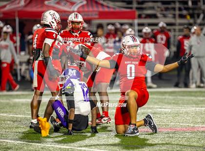 Thumbnail 2 in Monroe Area vs. Sandy Creek (GHSA Class 3A Round 2) photogallery.