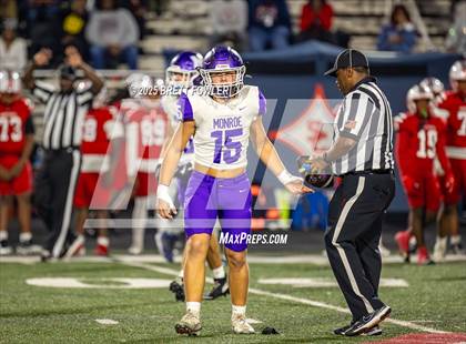 Thumbnail 3 in Monroe Area vs. Sandy Creek (GHSA Class 3A Round 2) photogallery.