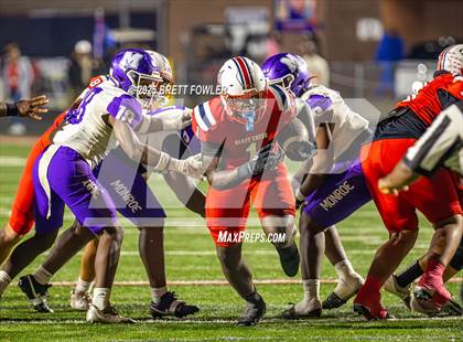 Thumbnail 3 in Monroe Area vs. Sandy Creek (GHSA Class 3A Round 2) photogallery.