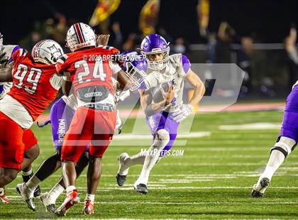 Thumbnail 3 in Monroe Area vs. Sandy Creek (GHSA Class 3A Round 2) photogallery.