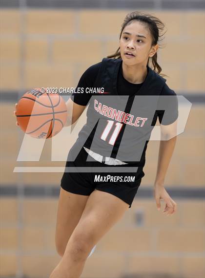 Thumbnail 1 in Carondelet vs. Montgomery (Windsor Holiday Classic) photogallery.