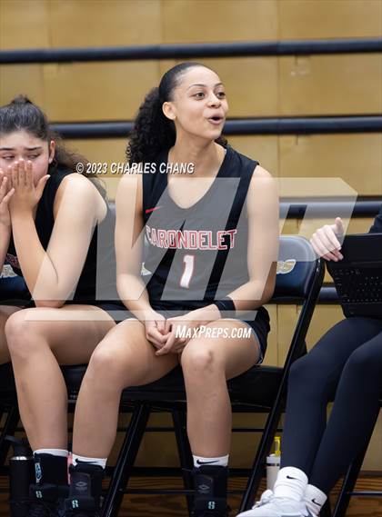 Thumbnail 2 in Carondelet vs. Montgomery (Windsor Holiday Classic) photogallery.