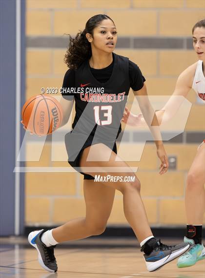 Thumbnail 2 in Carondelet vs. Montgomery (Windsor Holiday Classic) photogallery.