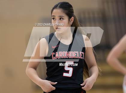 Thumbnail 2 in Carondelet vs. Montgomery (Windsor Holiday Classic) photogallery.