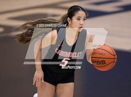 Thumbnail 2 in Carondelet vs. Montgomery (Windsor Holiday Classic) photogallery.