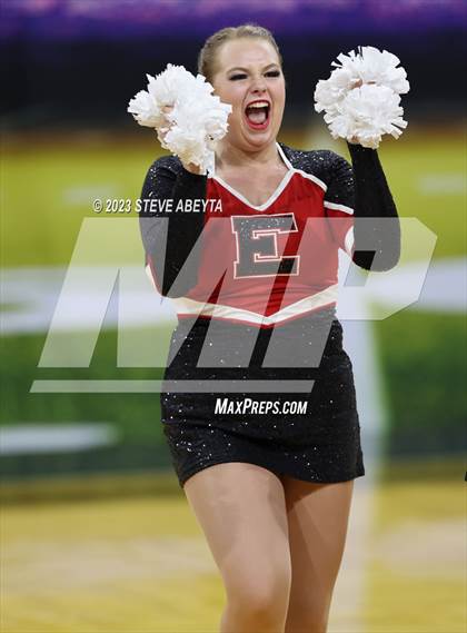 Thumbnail 1 in Elizabeth CHSAA Spirit Poms photogallery.
