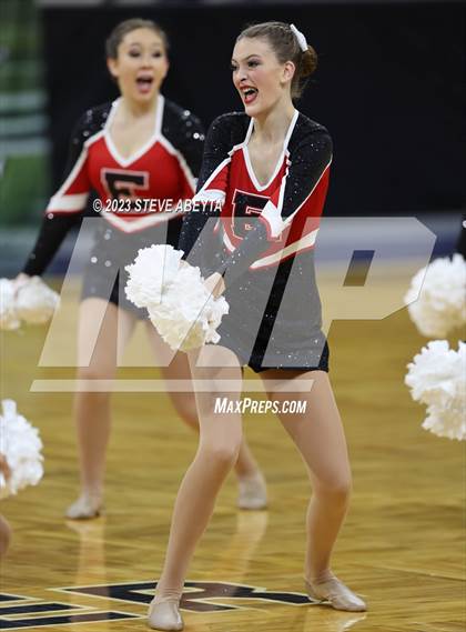 Thumbnail 2 in Elizabeth CHSAA Spirit Poms photogallery.