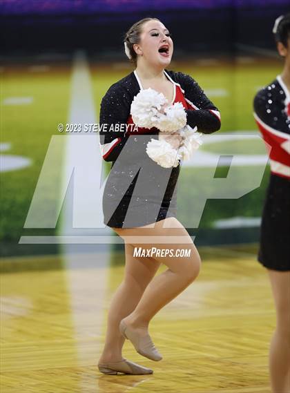 Thumbnail 3 in Elizabeth CHSAA Spirit Poms photogallery.