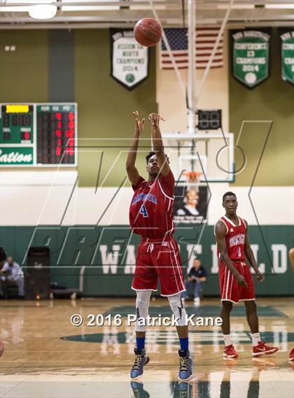 Thumbnail 3 in Anacostia vs Robinson (George Long Holiday Hoops Tournament) photogallery.
